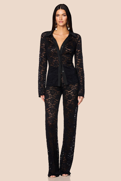 Nookie Lala Shirt - Black - SHOPJAUS - JAUS
