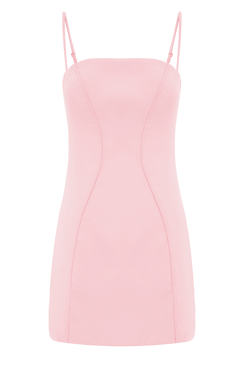 Lauz Mini Dress - Pink - JAUS