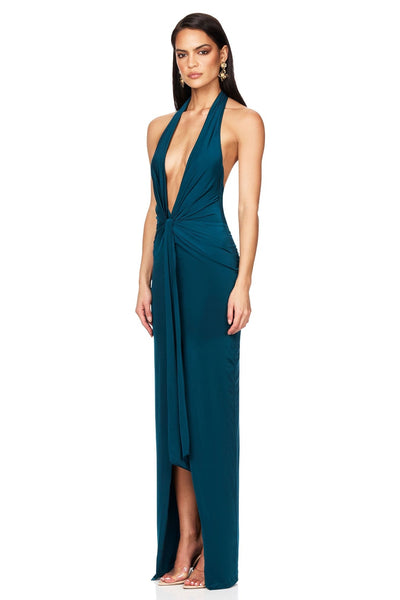 Nookie Legacy Gown - Teal - SHOPJAUS - JAUS