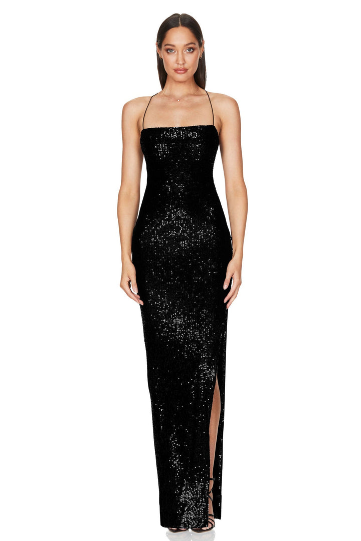 white christmas dresses Nookie Leilani Gown - Black