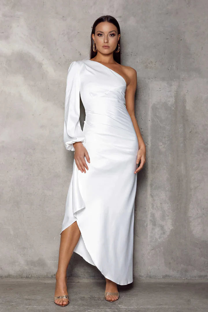 Leon Dress - White - JAUS