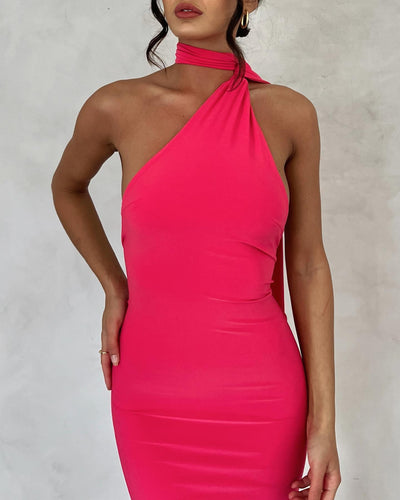 Leoni Dress - Fuchsia - JAUS