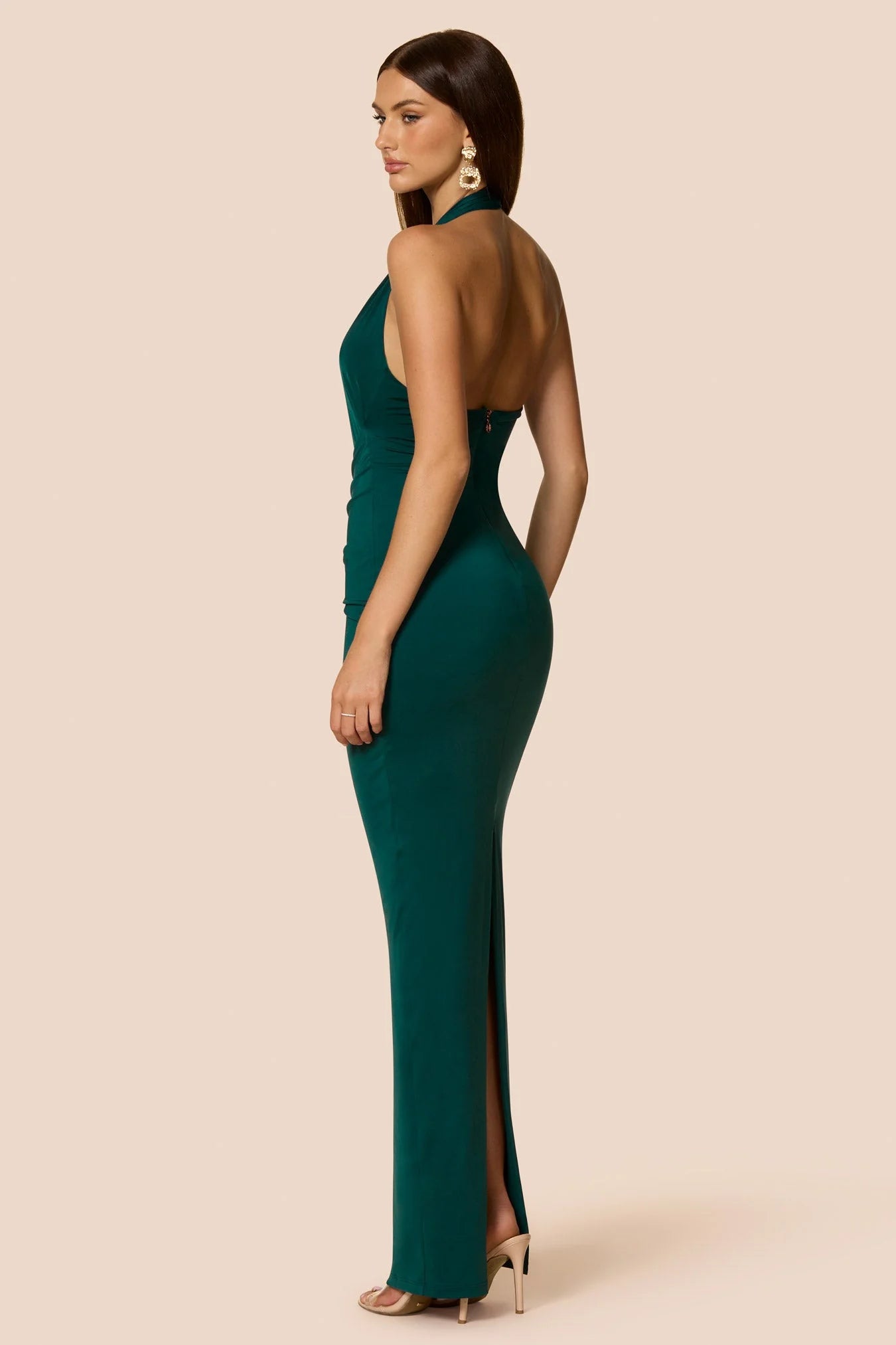 Nookie Leonie Halter Maxi Dress