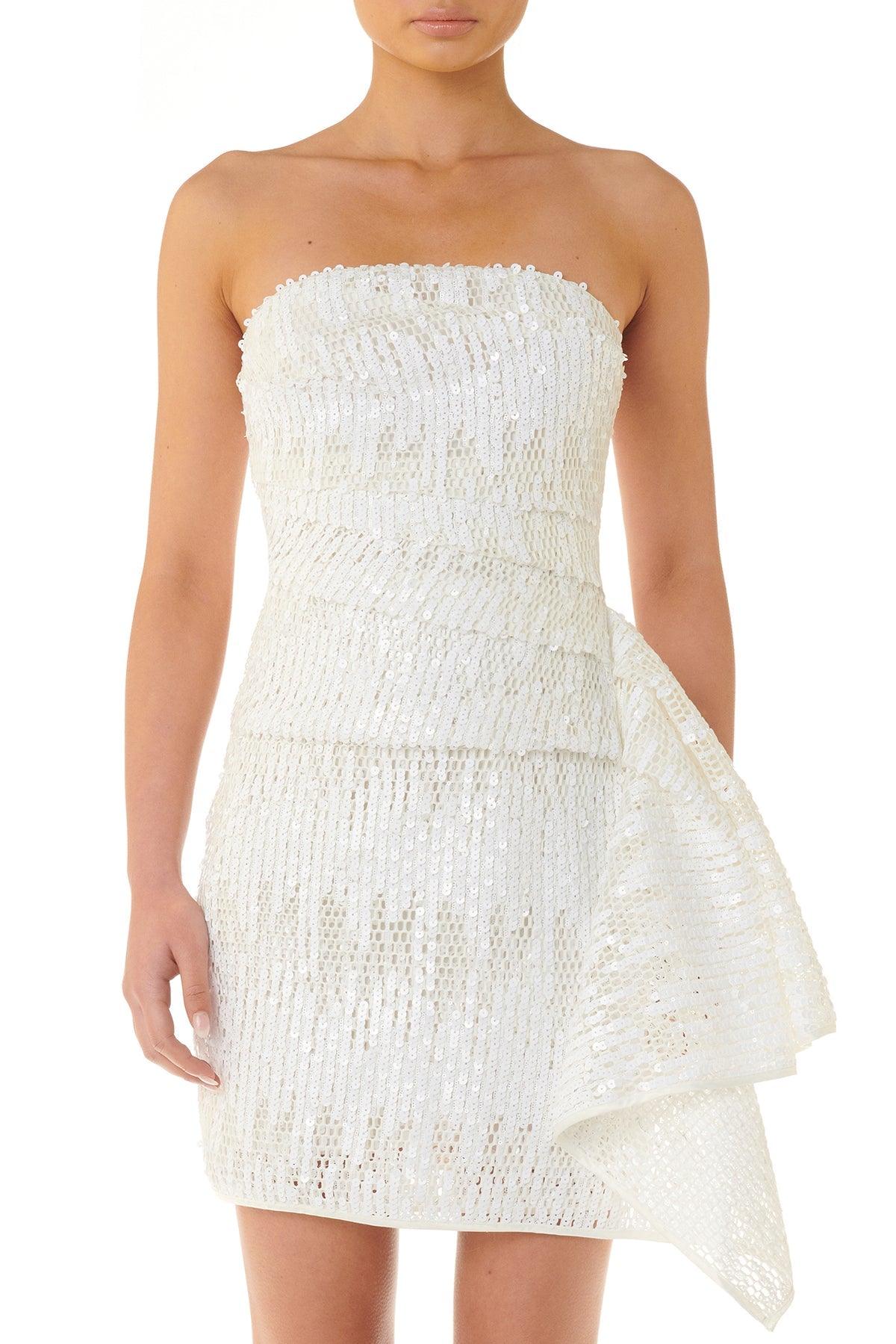 Liana Dress - White - JAUS