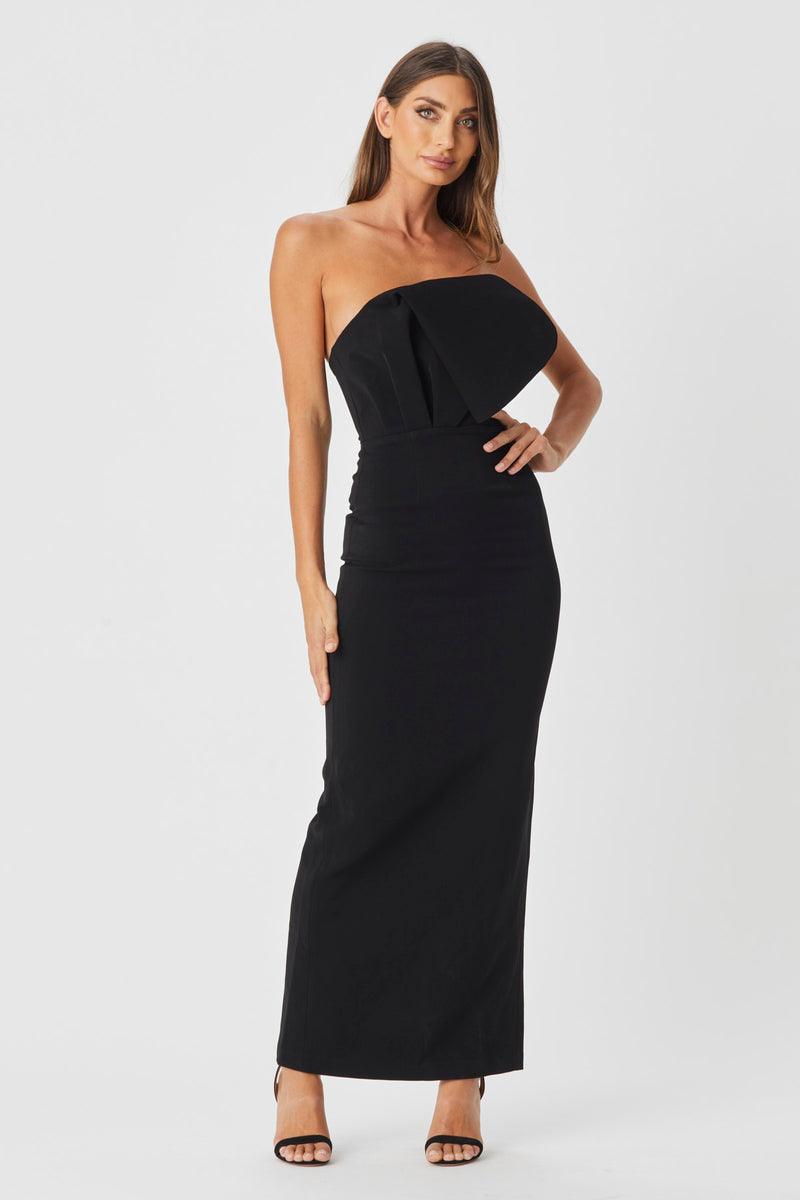 London Gown - Black - JAUS