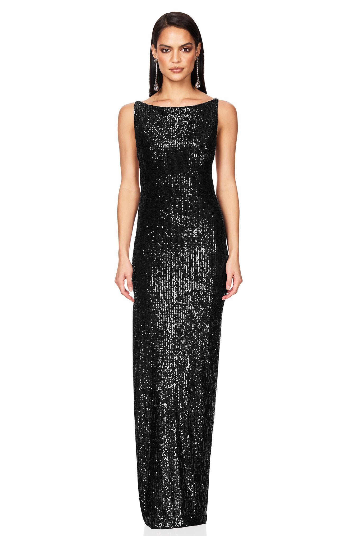 Nookie Lumina Gown - Black - SHOPJAUS - JAUS