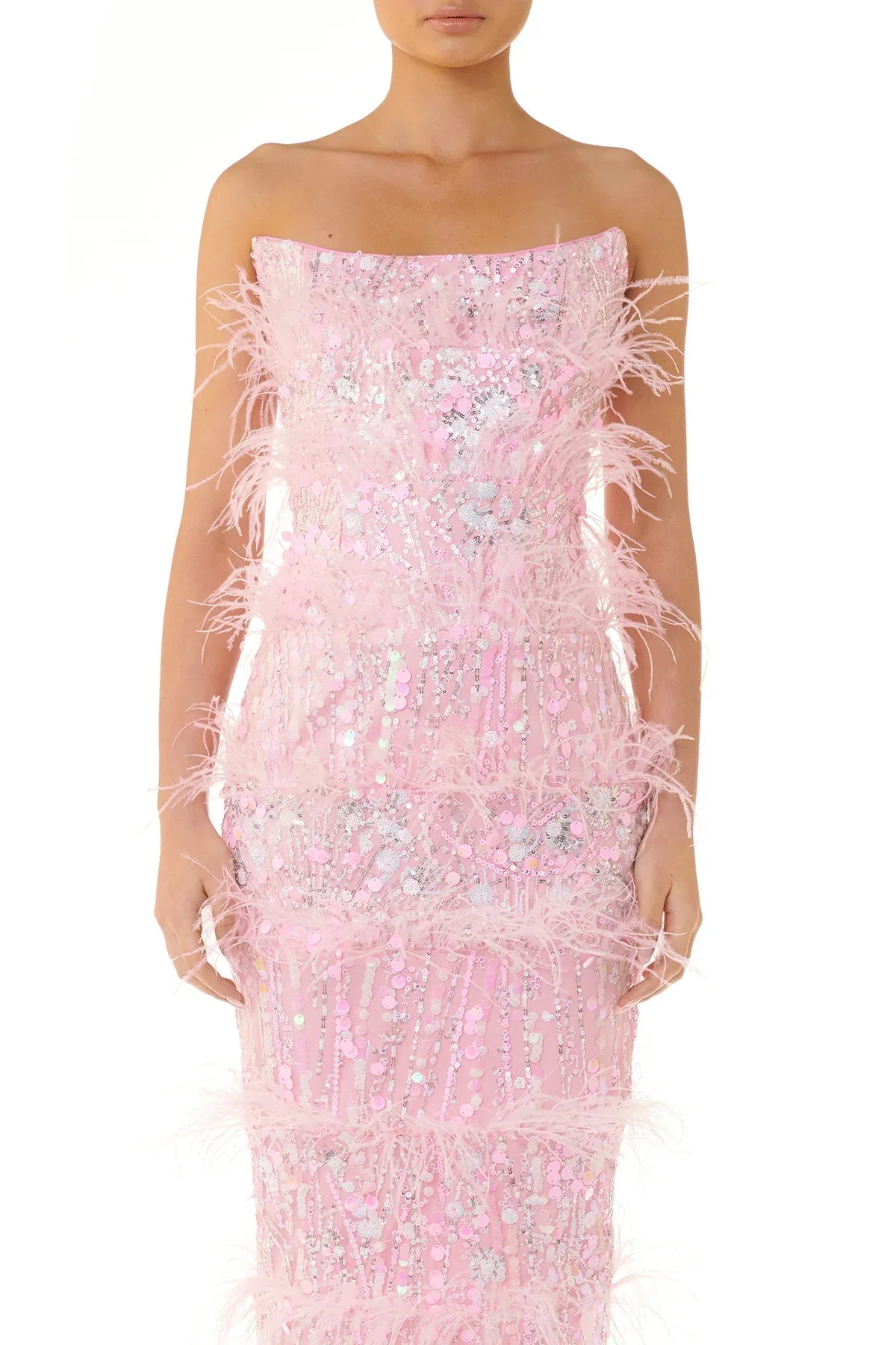 Madelyn Dress - Pink - JAUS