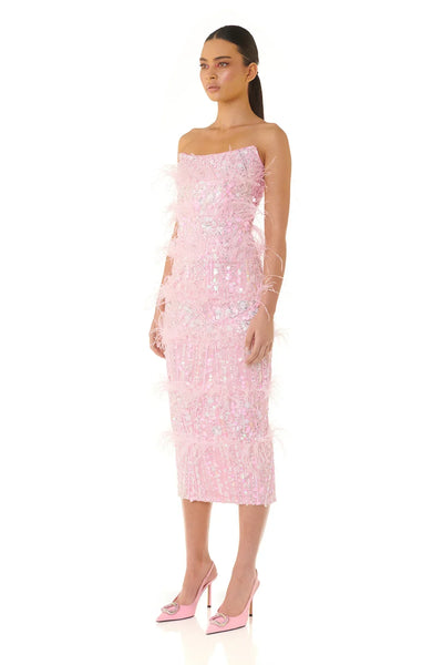 Madelyn Dress - Pink - JAUS