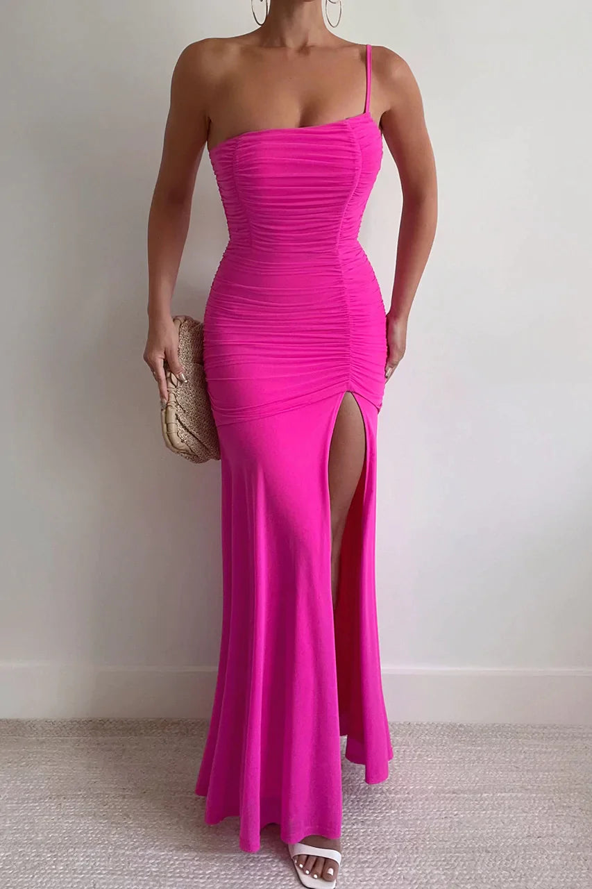 Mara Maxi Dress - Pink - JAUS