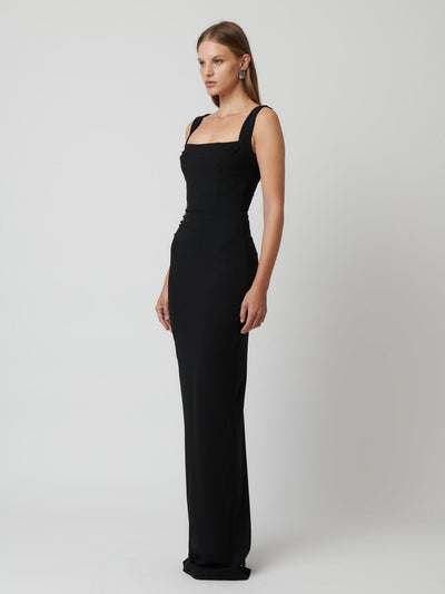 Marbella Gown - Black - SHOPJAUS - JAUS
