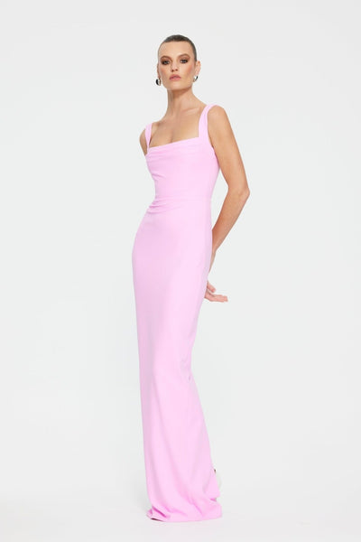 Marbella Gown - Taffy Pink - SHOPJAUS - JAUS