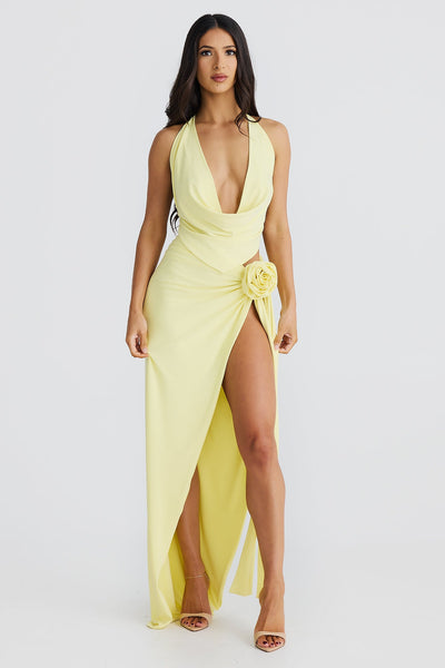 Liana Skirt - Butter Yellow - SHOPJAUS - JAUS
