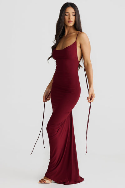 Valencia Dress - Shiraz - SHOPJAUS - JAUS