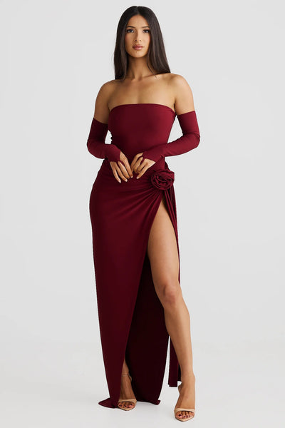 Giselle Top - Shiraz - SHOPJAUS - JAUS