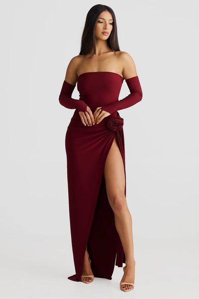 Giselle Top - Shiraz - SHOPJAUS - JAUS
