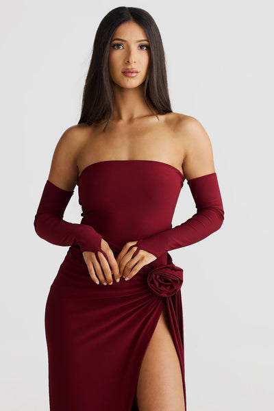 Giselle Top - Shiraz - SHOPJAUS - JAUS
