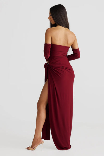 Giselle Top - Shiraz - SHOPJAUS - JAUS
