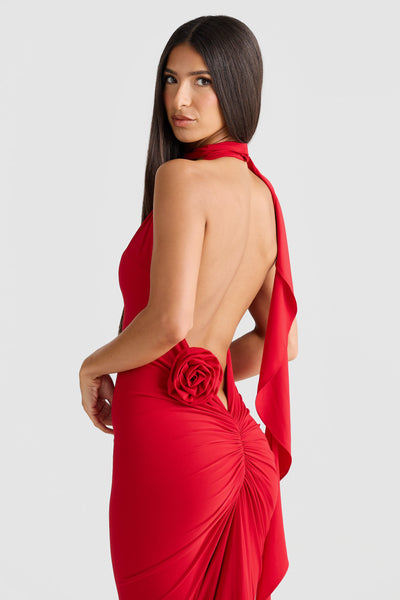 Arabella Dress - Red - SHOPJAUS - JAUS