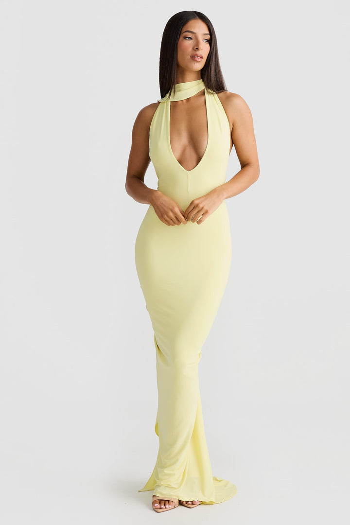 yellow dress nearby Sonia Yellow Maxi Dress - US 14