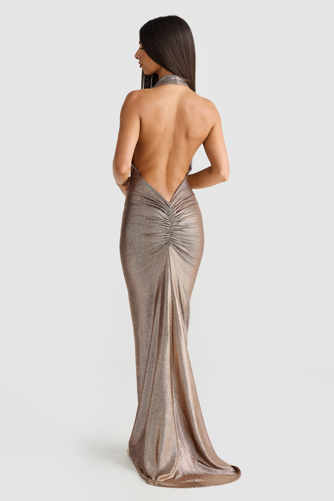 Melani The Label Maria Gown - Bronze Gold | JAUS Large / Bronze Gold