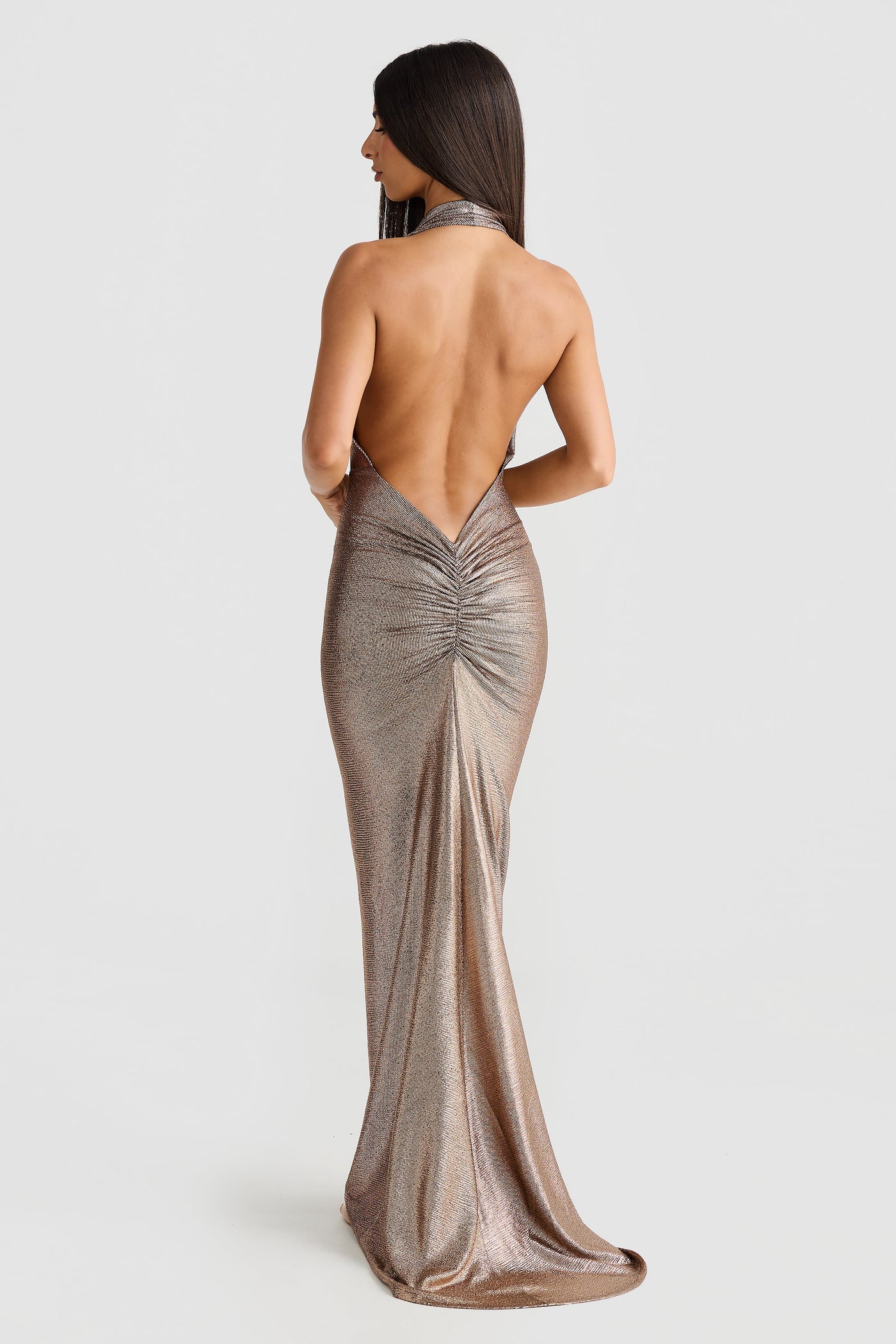 Melani the Label Maria Gown - Bronze GOLD | JAUS XSMALL / Bronze GOLD Melani the Label Maria Gown - Bronze GOLD | JAUS XSMALL / Bronze GOLD