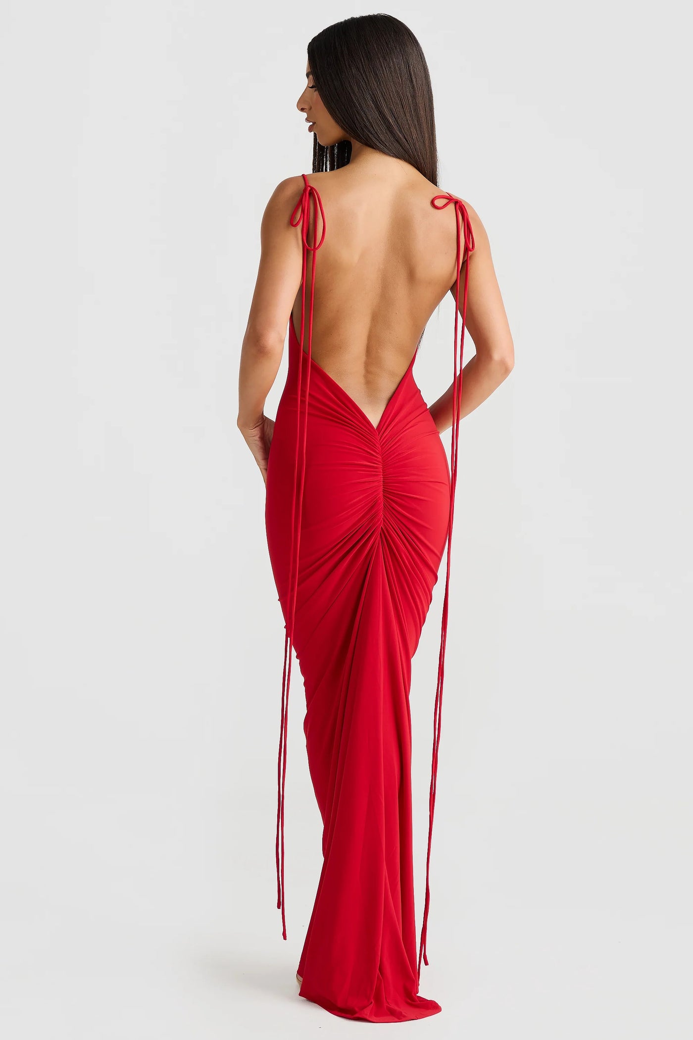 Gia Gown - Red - SHOPJAUS - JAUS