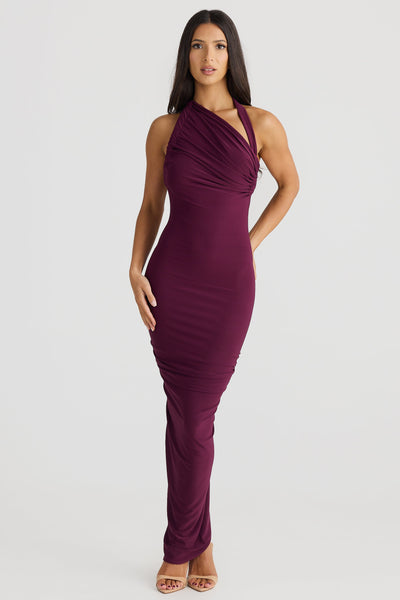 Chloe Dress - Mulberry - SHOPJAUS - JAUS