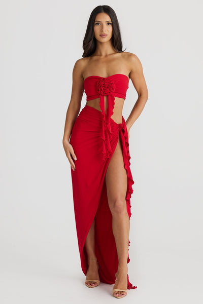 Bettina Set - Red - SHOPJAUS - JAUS
