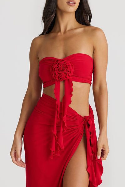 Bettina Set - Red - SHOPJAUS - JAUS