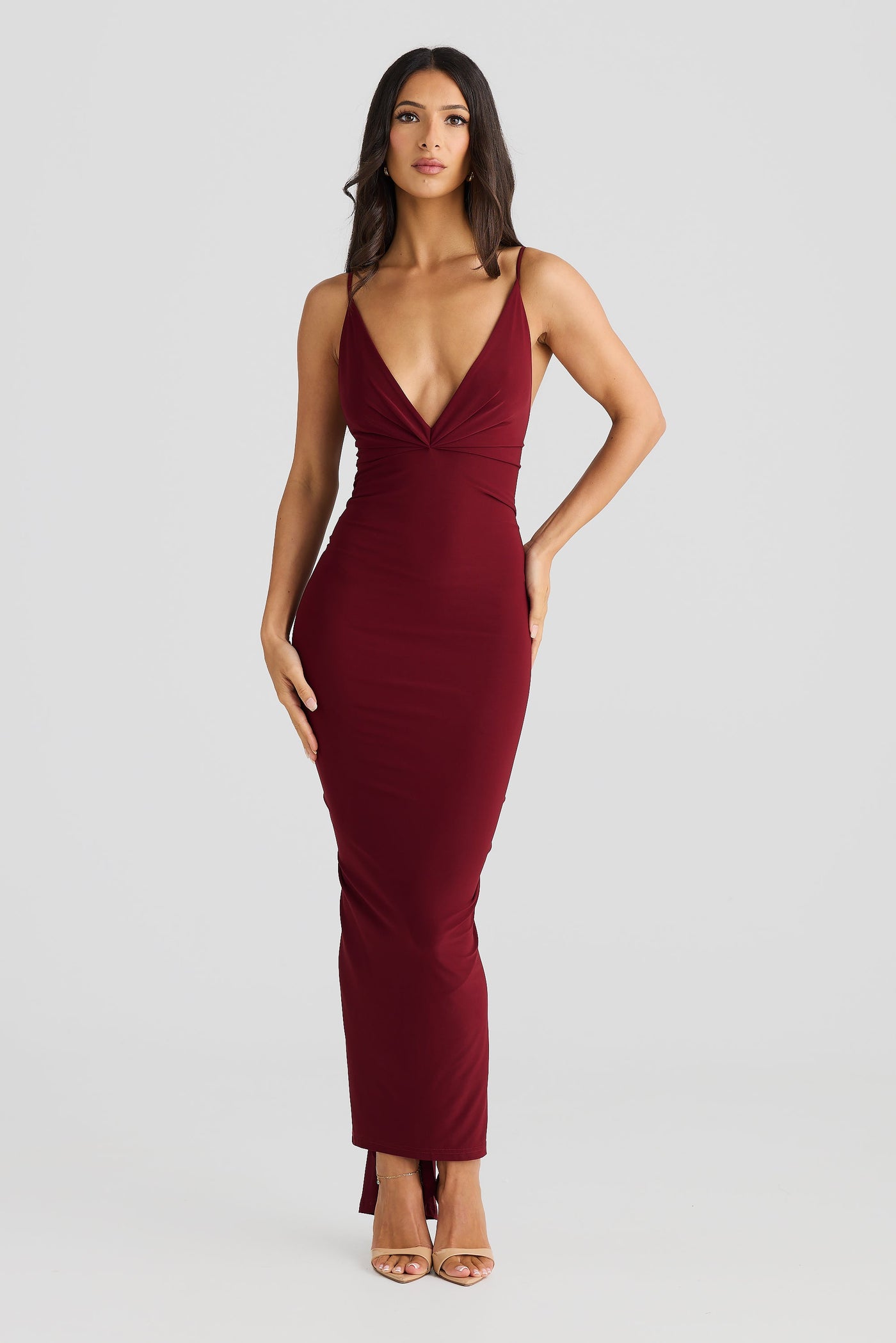 Veronica Dress - Shiraz - SHOPJAUS - JAUS