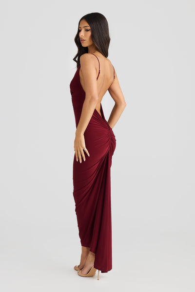 Veronica Dress - Shiraz - SHOPJAUS - JAUS