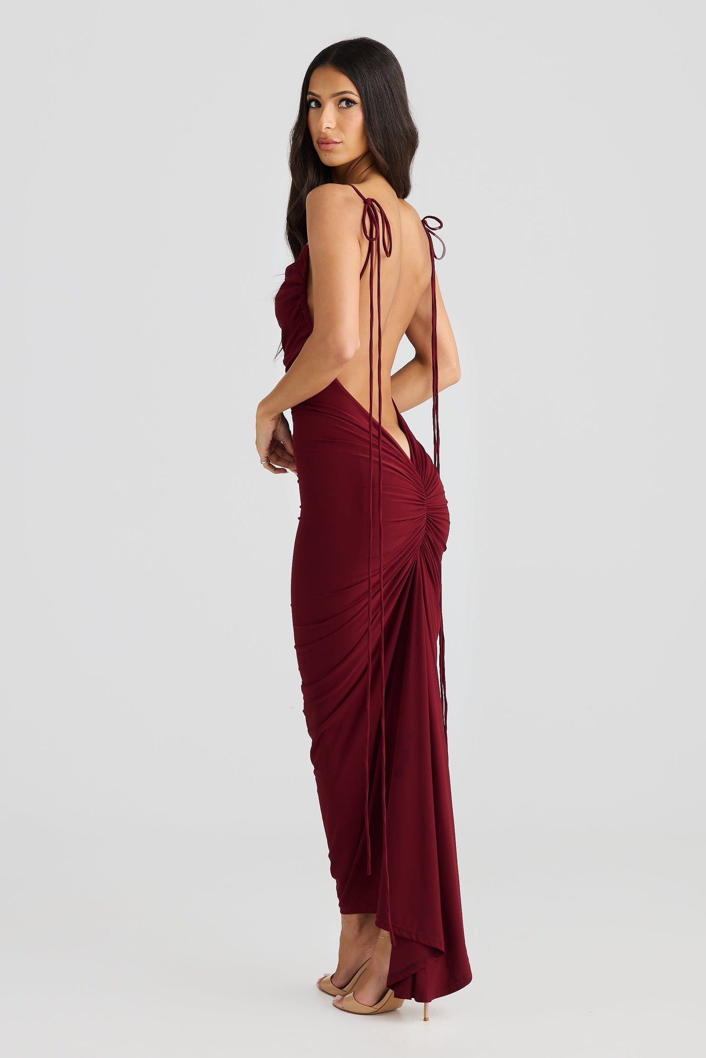 Valencia Dress - Shiraz - SHOPJAUS - JAUS