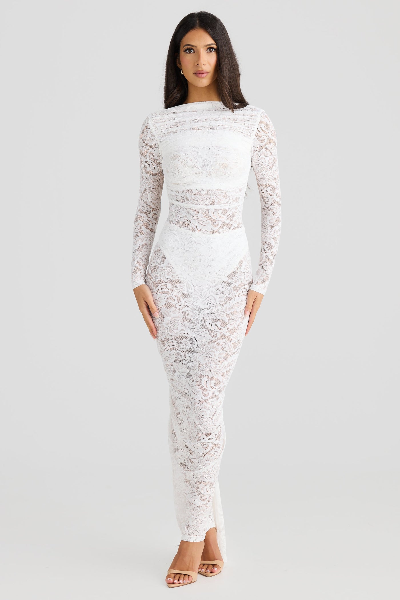 Amara Dress - White - SHOPJAUS - JAUS