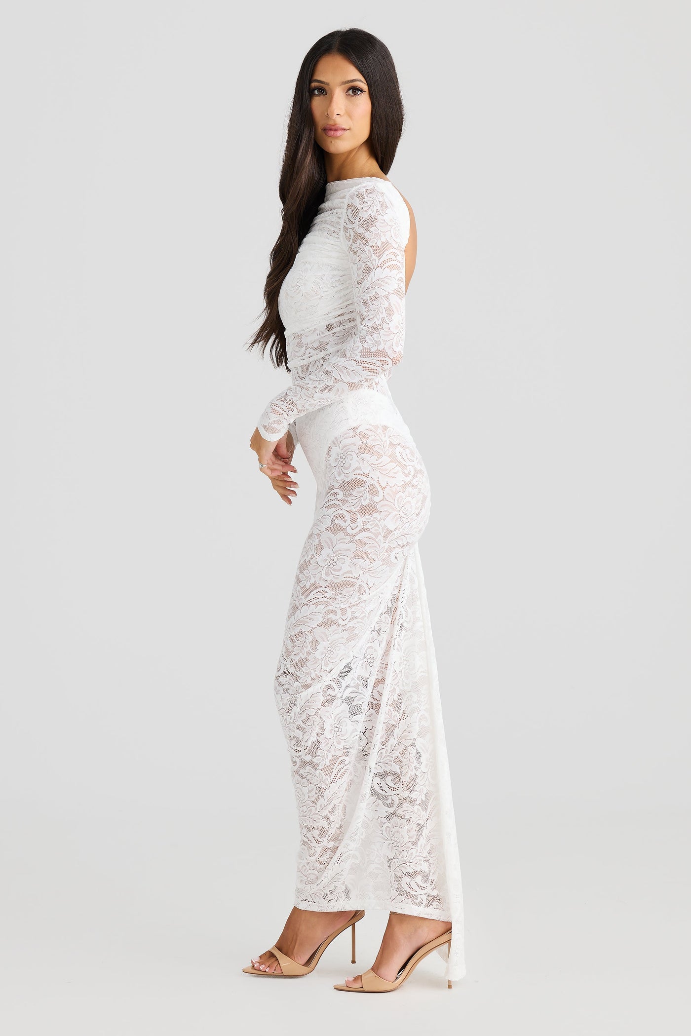 Amara Dress - White - SHOPJAUS - JAUS