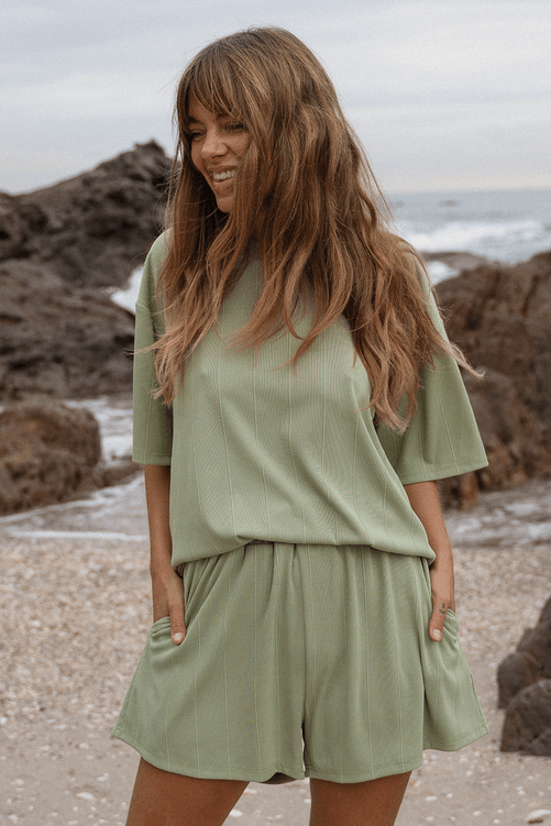 Mica Shorts - Sage - JAUS
