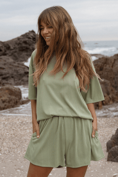 Mica Shorts - Sage - JAUS