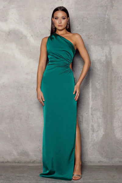 Michela Dress - Emerald Green - JAUS