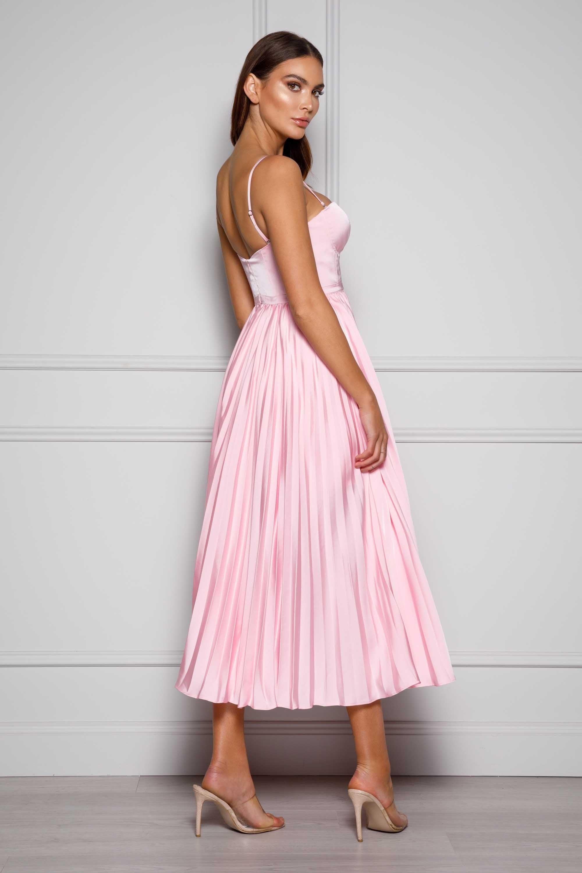 milan midi dress Milan Dress - Candy Pink