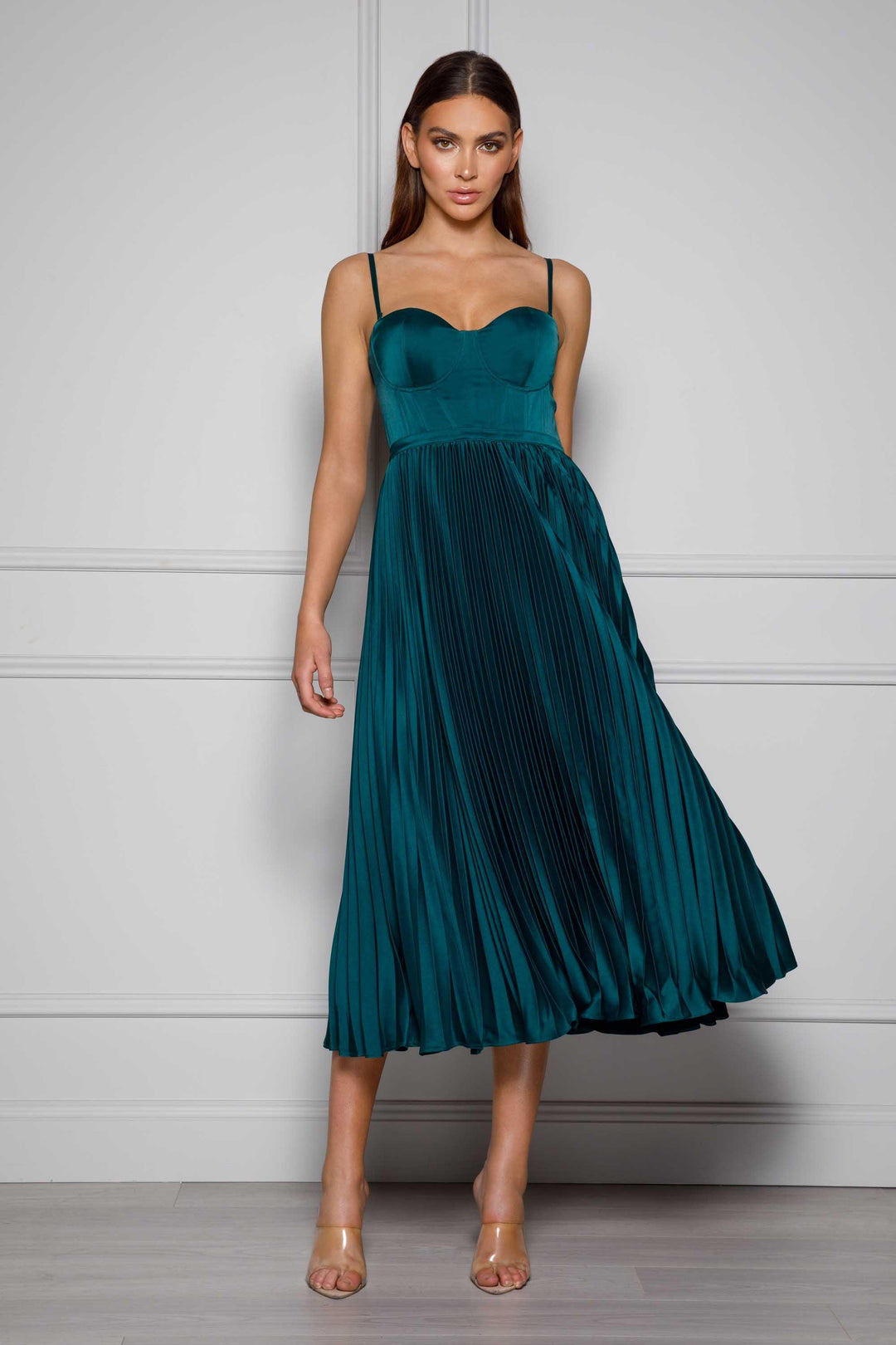 Milan Dress - Emerald Green | JAUS Milan Dress - Emerald Green | JAUS