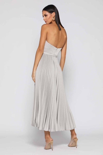 Milan Dress - Silver - JAUS