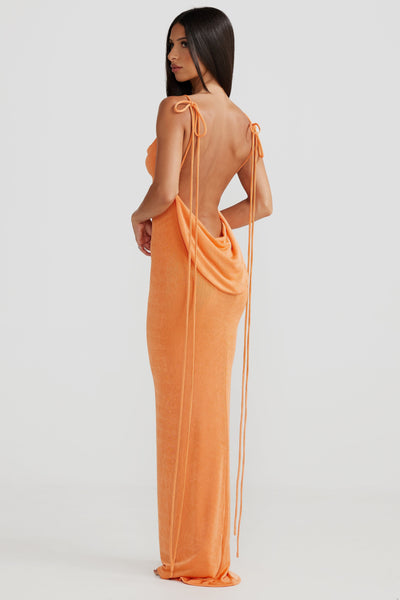 Cristina Gown - Orange - SHOPJAUS - JAUS