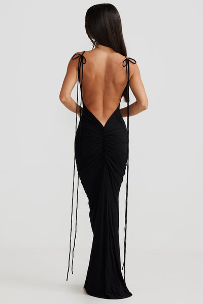 Gia Gown - Black - SHOPJAUS - JAUS