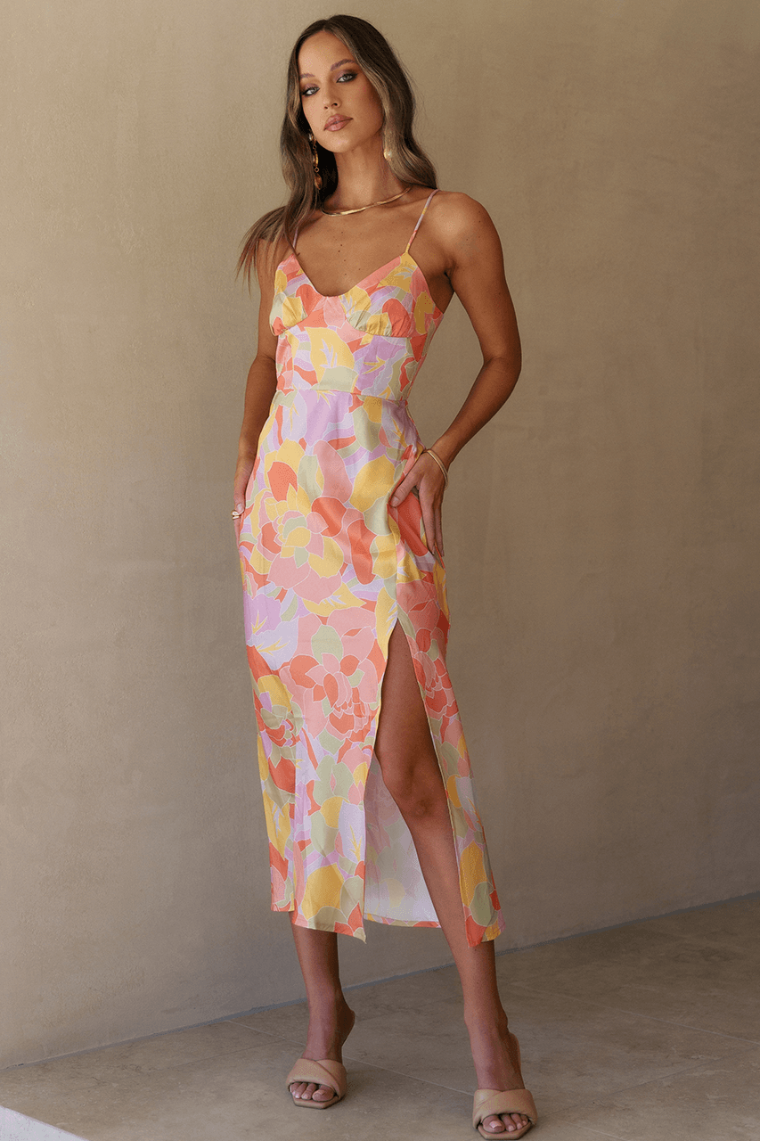Mink Midi Dress - Sage - JAUS