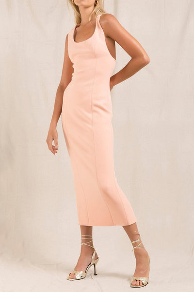 Misha Collection Draya Dress - Coral - JAUS