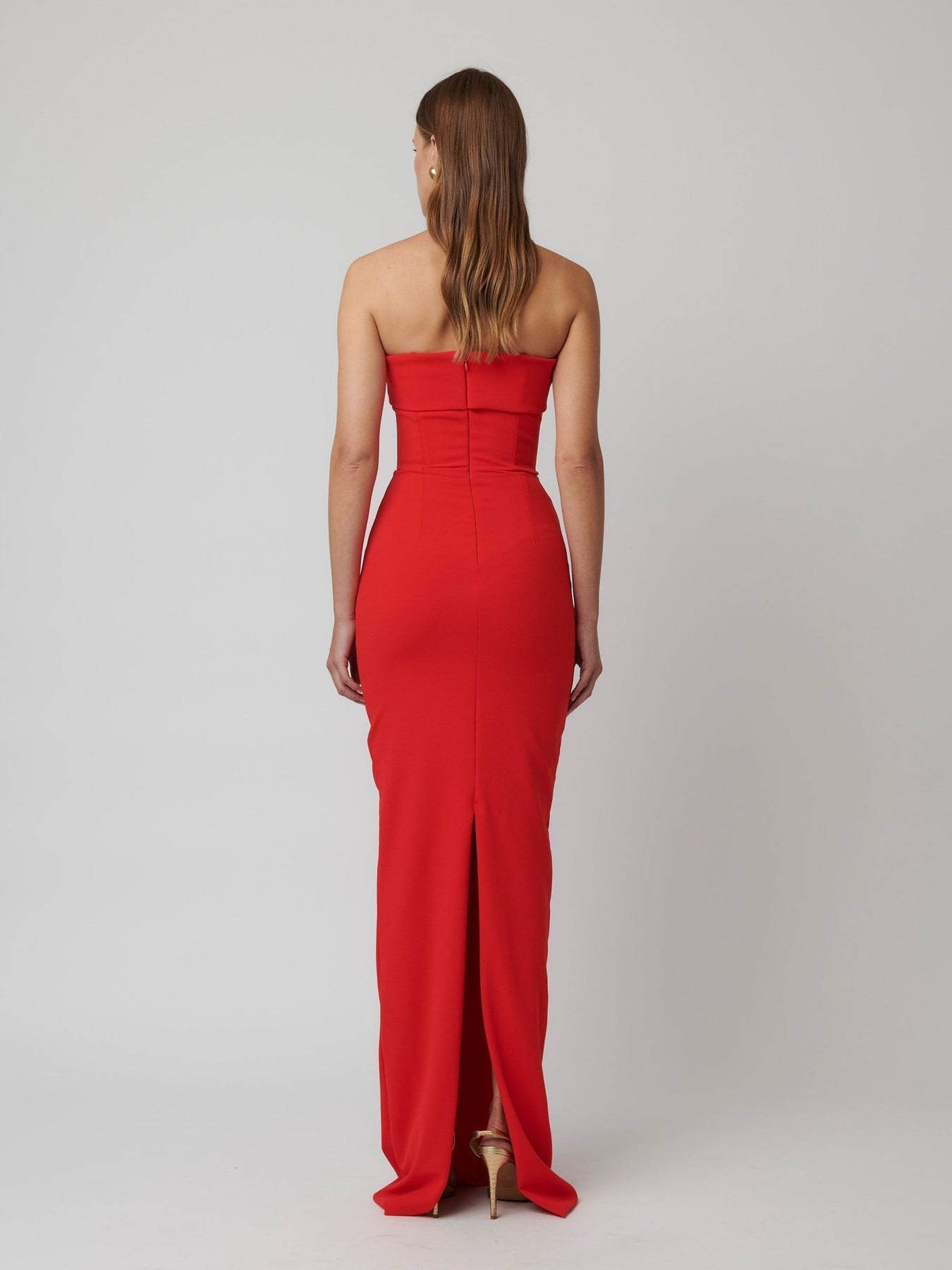 Monroe Gown - Cherry Red - SHOPJAUS - JAUS