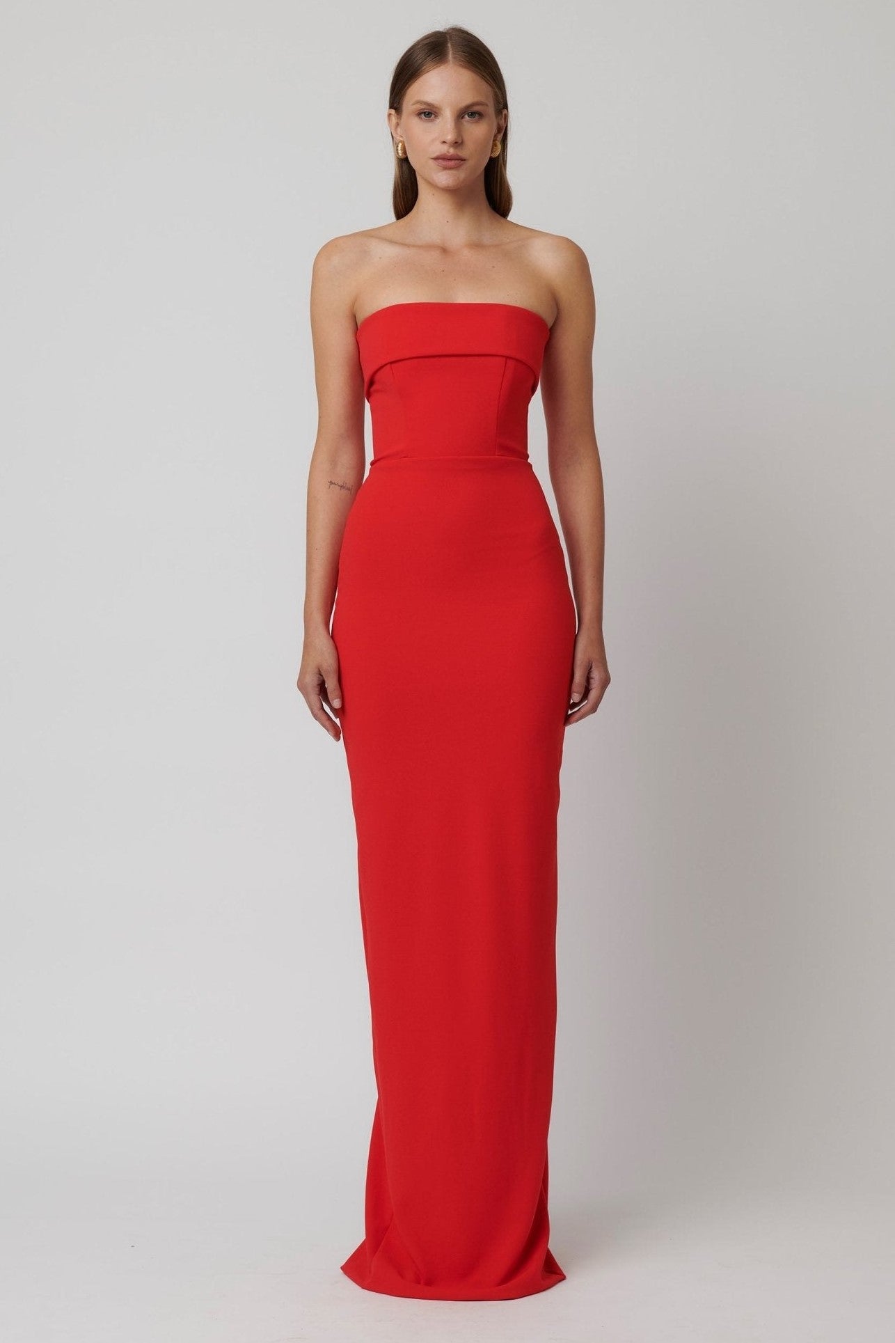 Monroe Gown - Cherry Red - SHOPJAUS - JAUS