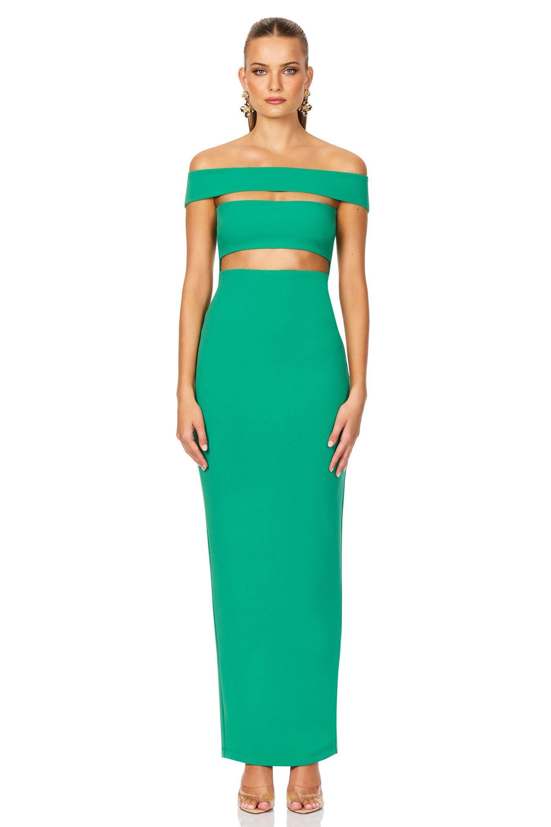 Nookie Naomi Gown - Green | JAUS