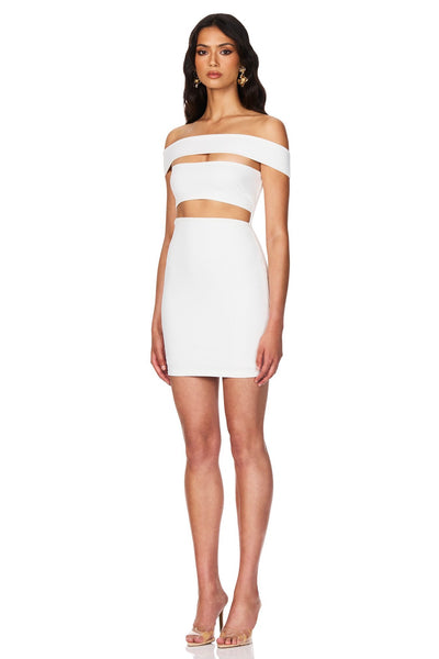 Nookie Naomi Mini Dress - Ivory - SHOPJAUS - JAUS