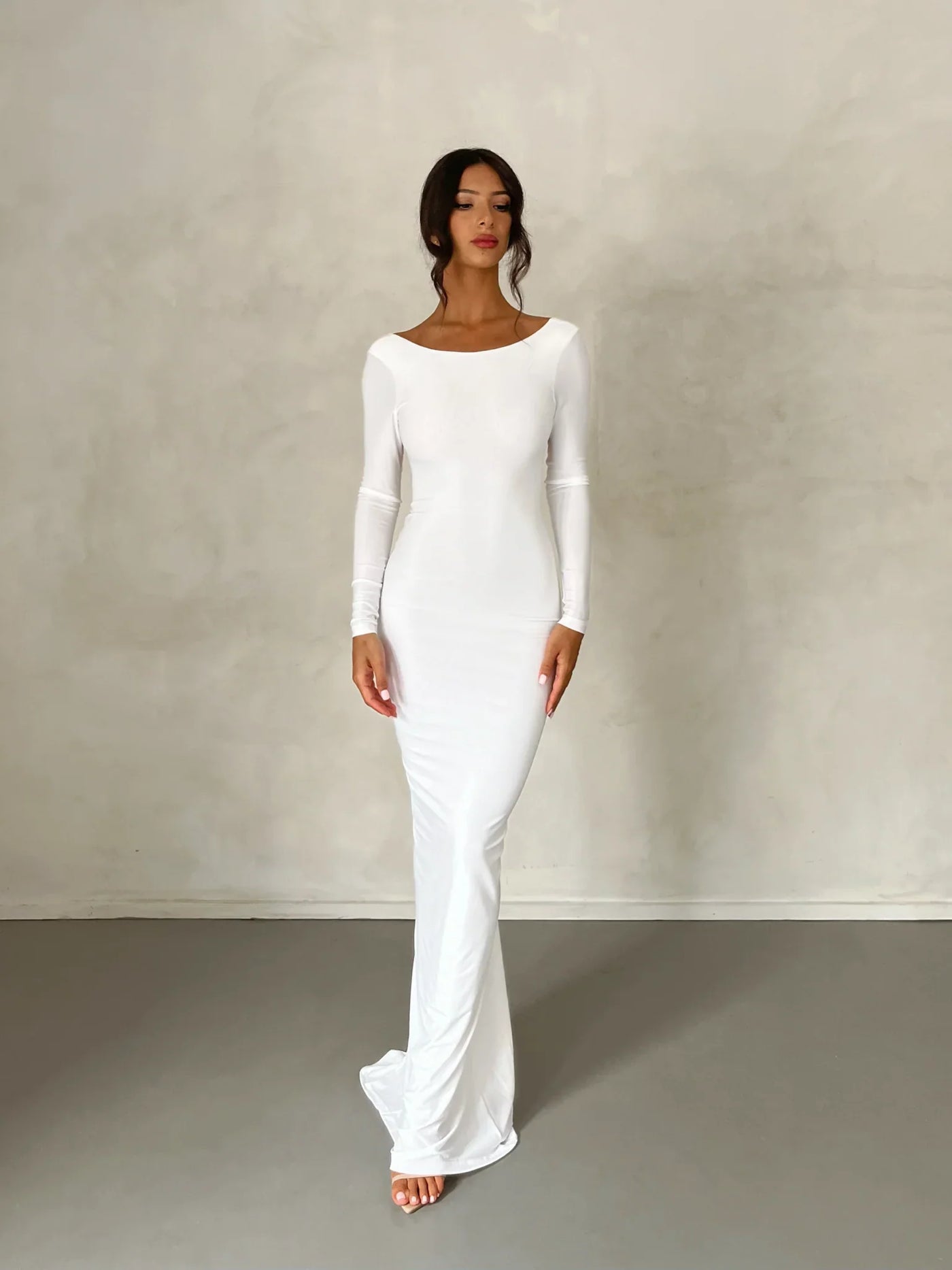 Natalia Gown - White - JAUS