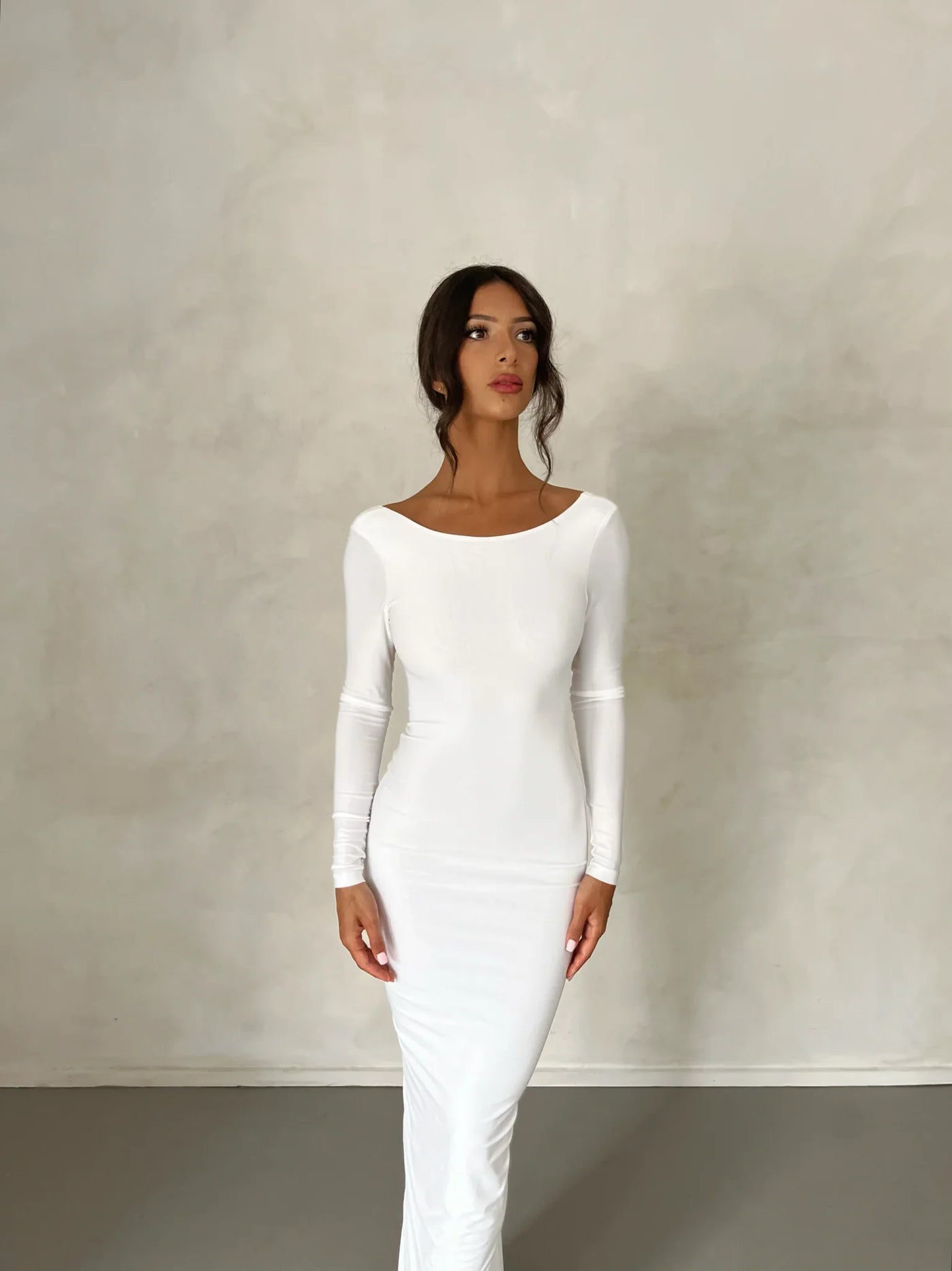 Natalia Gown - White - JAUS